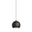 COPA függő lámpa fekete üveg 230V LED E27 11W