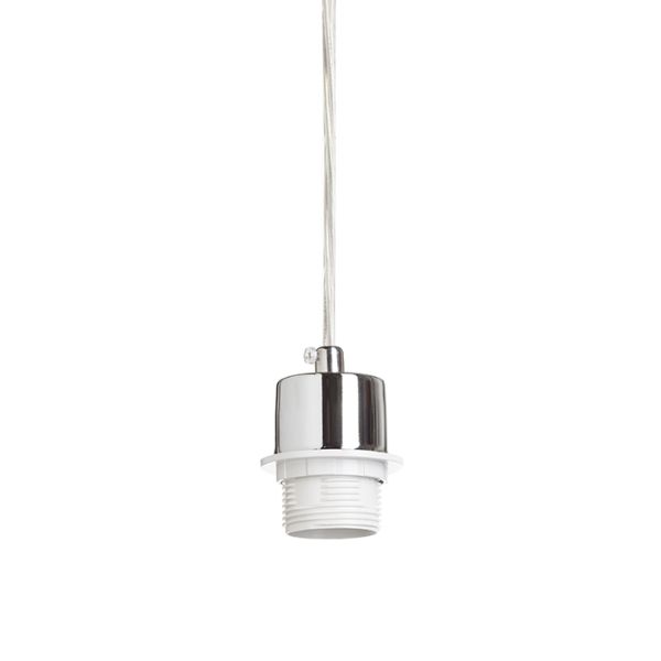 MORE 80 mennyezeti függőlámpa alap  matt nikkel 230V LED E27 3x15W