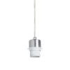 MORE 60 mennyezeti függőlámpa alap  matt nikkel 230V LED E27 3x15W