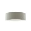 RON 60/19 lámpabúra  Chintz világosszürke/fehér PVC  max. 23W