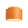 DOUBLE 40/30 lámpabúra  Chintz narancssárga/fehér PVC  max. 23W