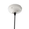 FABIO függesztő készlet fekete/fehér porcelán 230V LED E27 15W