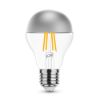 Filament A60 Silver Top LED izzó ezüst tetővel