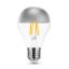 Filament A60 Silver Top LED izzó ezüst tetővel
