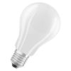 Matt búrás OSRAM E27 LED fényforrás 2700K meleg fénnyel