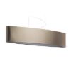 CASUAL 120/25 lámpabúra  Polycotton fekete/fehér PVC  max. 23W