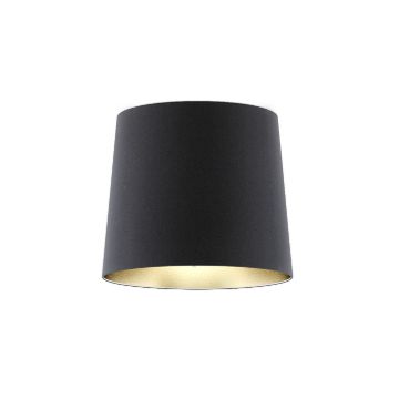 CONNY 35/30 állólámpa búra Polycotton fekete/fehér PVC max. 23W