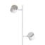 NOVA II állólámpa fehér króm/tej akril 230V LED 2x3.5W 3000K