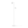 NOVA II állólámpa fehér króm/tej akril 230V LED 2x3.5W 3000K