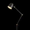 DANNY állólámpa fekete sárgaréz 230V LED E14 5W