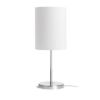 NYC/RON 15/20 asztali lámpa  Monaco petróleum kék/ezüst PVC/nikkel 230V LED E27 15W