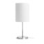 NYC/RON 15/20 asztali lámpa  Monaco petróleum kék/ezüst PVC/króm 230V LED E27 15W