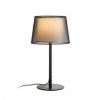 ESPLANADE asztali lámpa átlátszó fekete/fehér króm 230V LED E27 15W