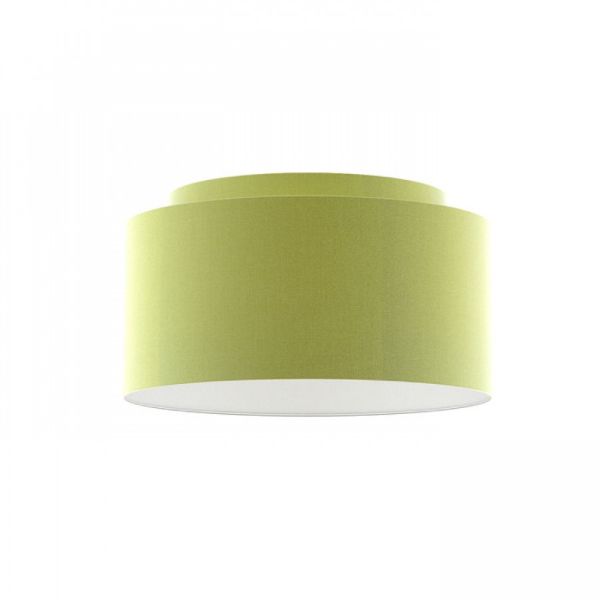 DOUBLE 55/30 lámpabúra  Chintz lime/fehér PVC  max. 23W