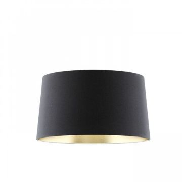 ASPRO 55/30 lámpabúra  Polycotton fekete/arany fólia  max. 23W