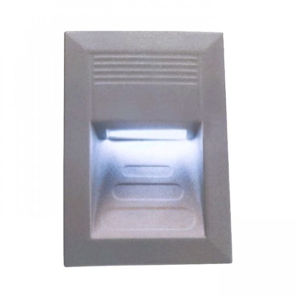 AMATO süllyesztett lámpa ezüstszürke 230V LED 0.9W IP54 5500k