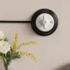 Fekete porcelán 1-es keret MOTO porcelán szerelvényekhez